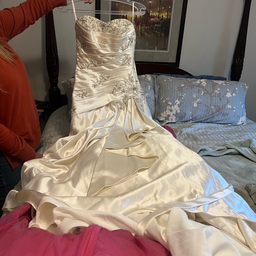 Mori Lee wedding gown.